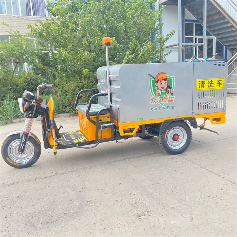 四川电动高压冲洗车CX700A（不锈钢箱体）