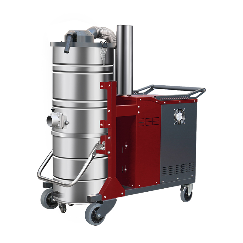 四川坦洁380V 双桶手动反吹工业吸尘器X8系列